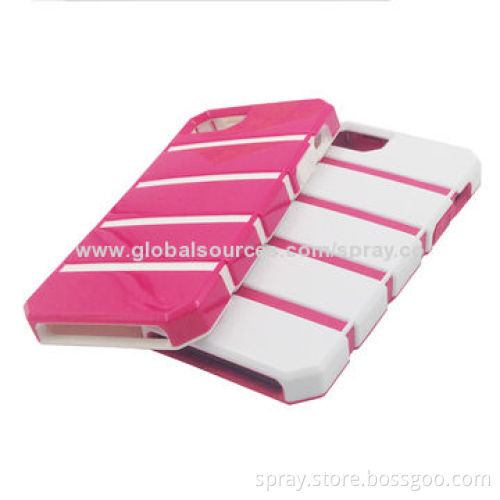 TPU PC 2 Color Style Hard Case Cover for iPhone 5/5S, Various Colors are Available